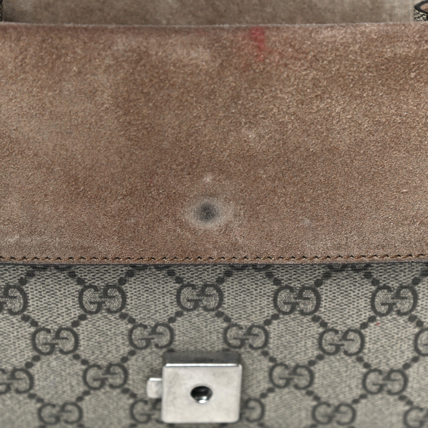 Gucci GG Supreme Monogram Mini Dionysus Shoulder Bag Taupe 14 of 19