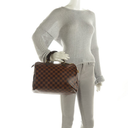 Louis Vuitton Damier Ebene Speedy 30 2 of 8