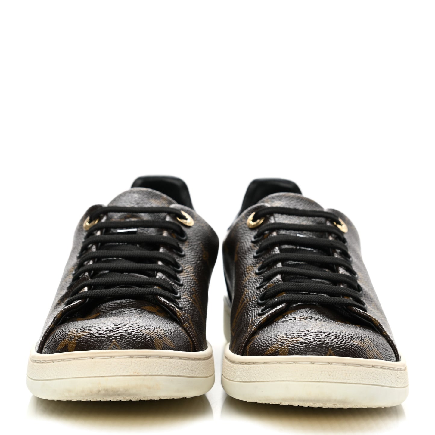 Patent Monogram Frontrow Sneakers 40