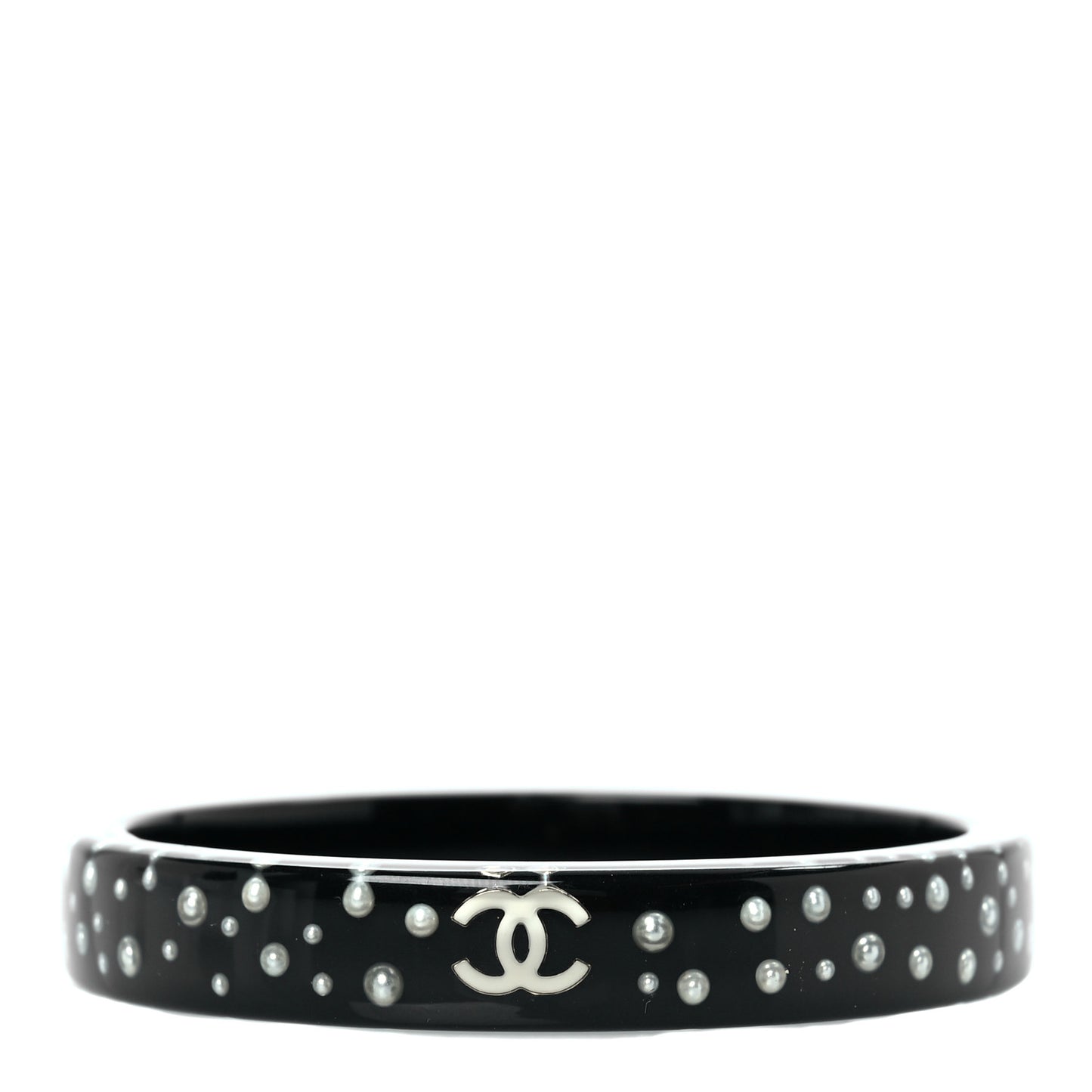 Resin CC Bangle Black