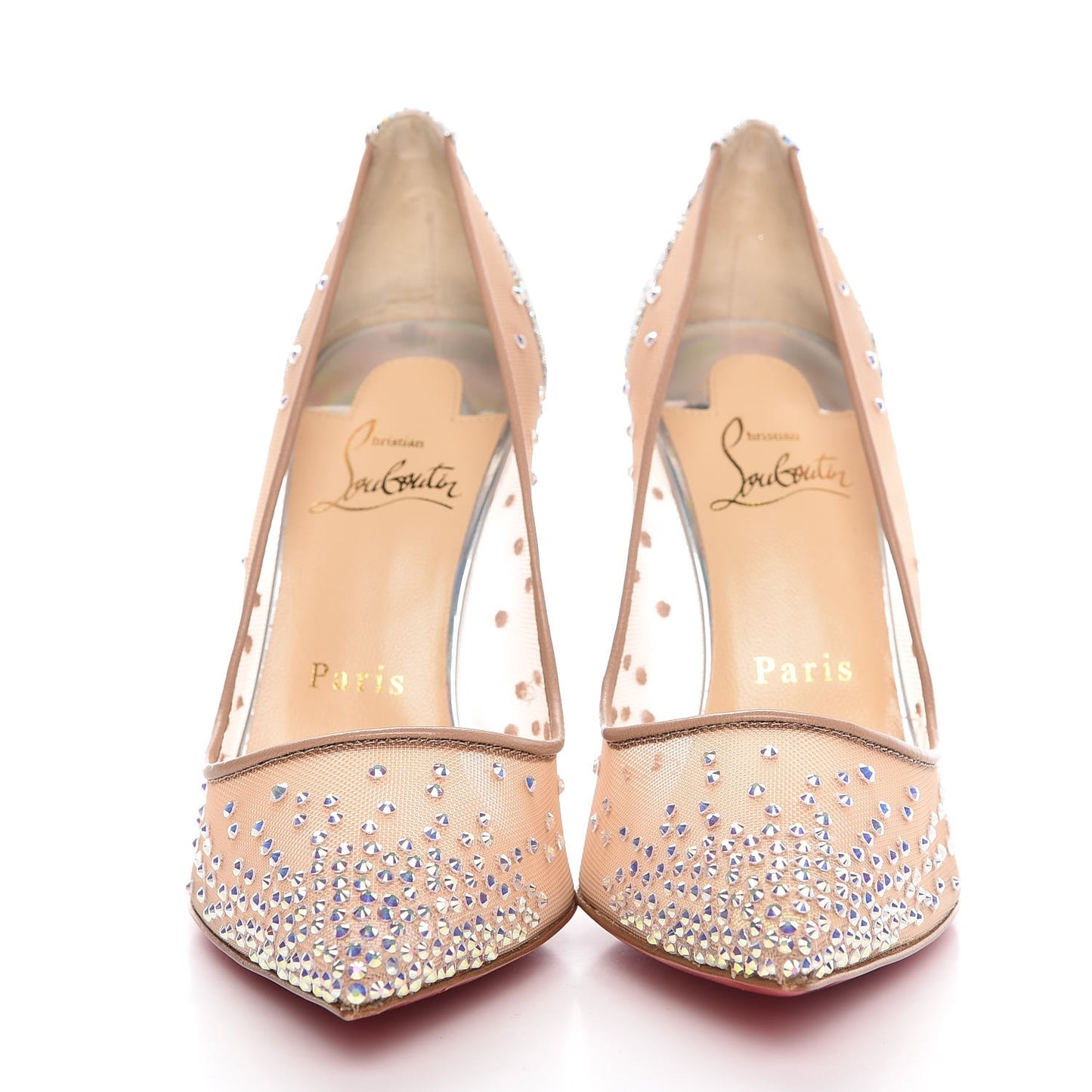 Crystal Strass Follies 100 Pumps 37 Crystal