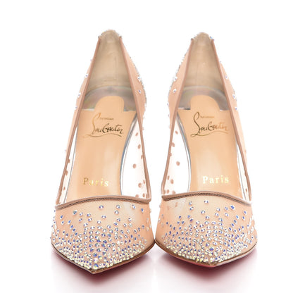 Christian Louboutin Crystal Strass Follies 100 Pumps 37 Crystal 2 of 11