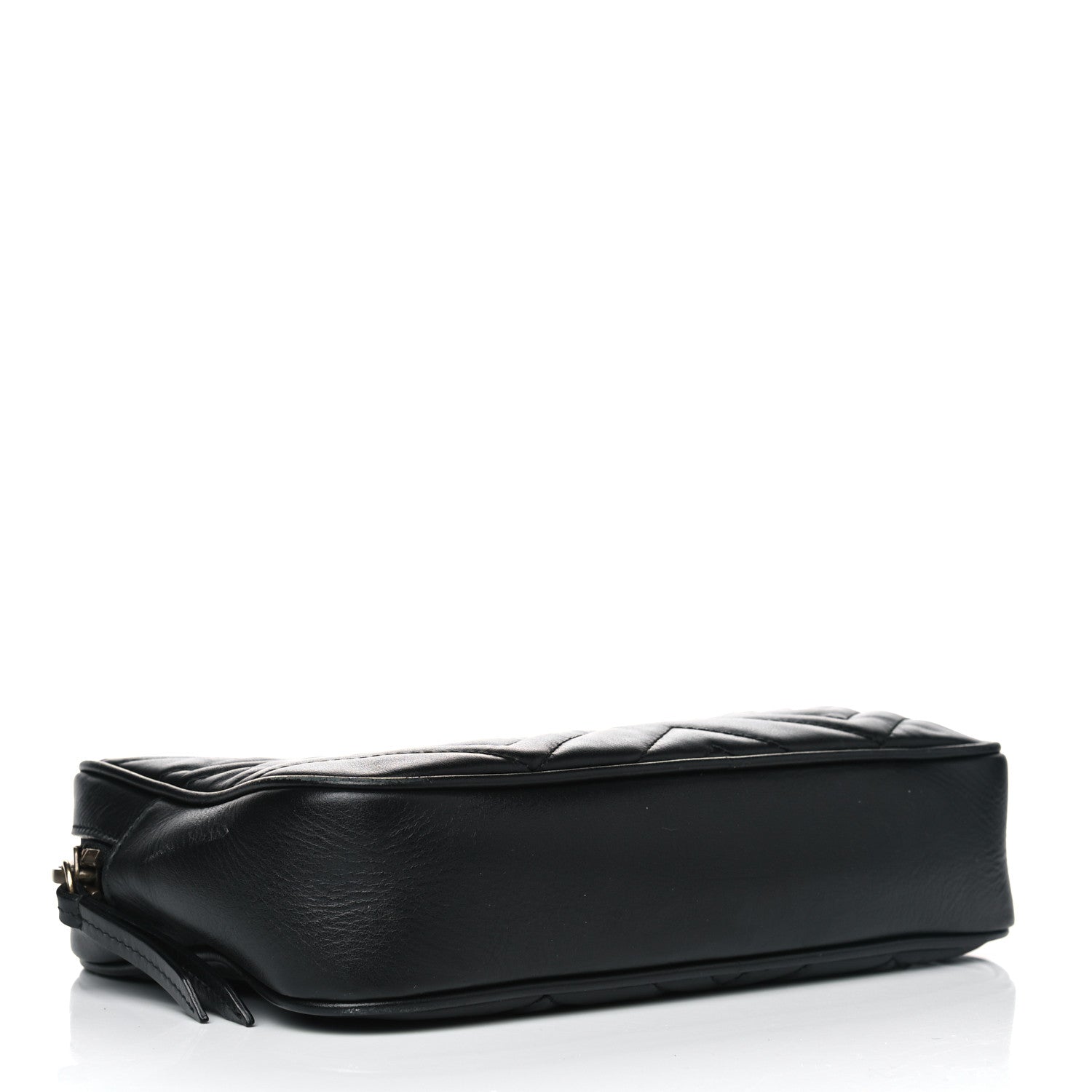 Gucci Calfskin Matelasse Mens GG Marmont Belt Bag 100 40 Black 3 of 18