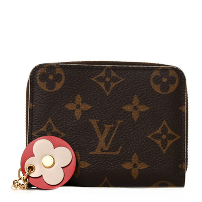 Louis Vuitton Monogram Bloom Flower Zippy Coin Purse 1 of 8