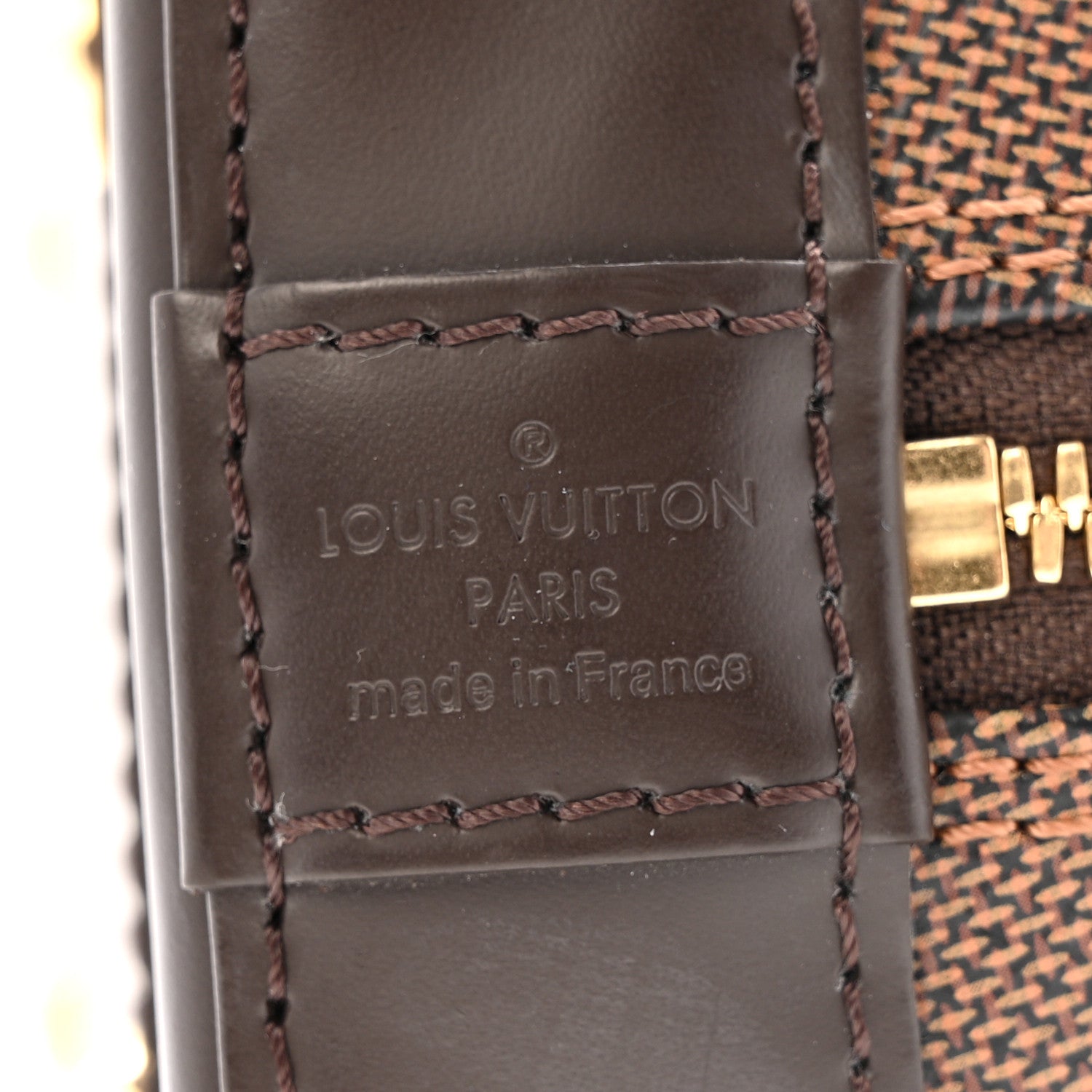 Louis Vuitton Damier Ebene Alma BB 6 of 9