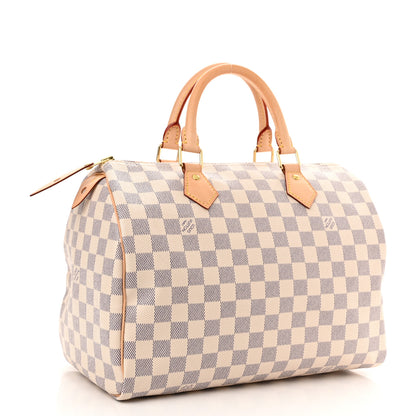 Louis Vuitton Damier Azur Speedy 30 3 of 9