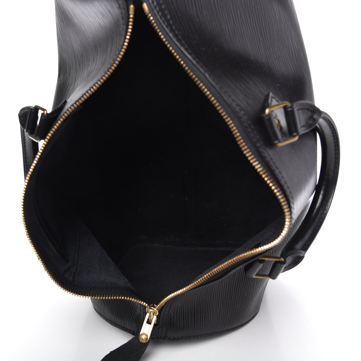 Louis Vuitton Epi Speedy 35 Black 5 of 10