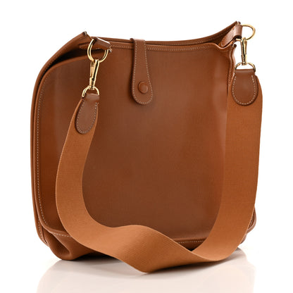 Hermes Courchevel Evelyne GM Gold 3 of 12