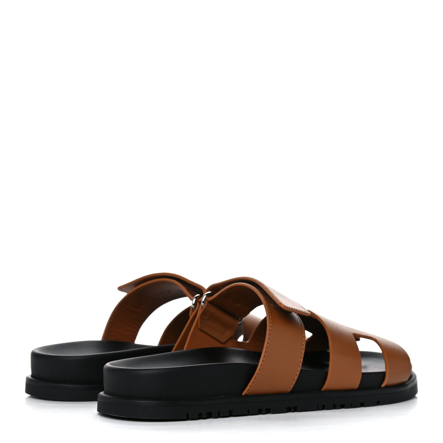 Calfskin Womens Chypre Sandals 37 Naturel