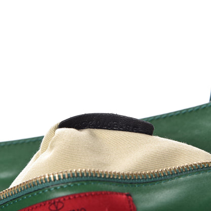 Valentino Garavani Vitello Medium Rockstud Tote Emerald 8 of 17