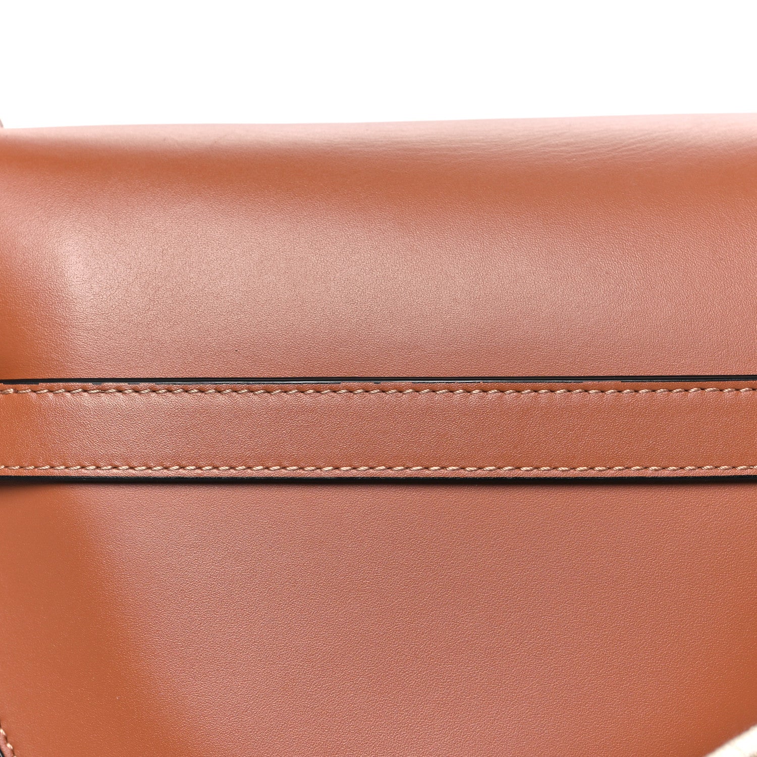 Loewe Calfskin Jacquard Small Gate Dual Bag Tan 11 of 12