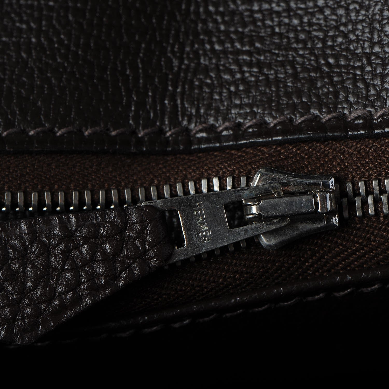 Hermes Togo Birkin 35 Chocolate 12 of 34