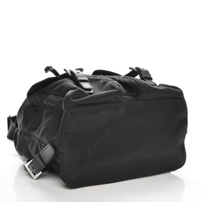 Prada Nylon Vela Medium Backpack Black 4 of 8