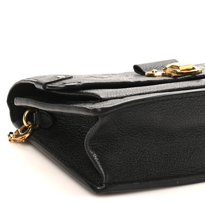 Louis Vuitton Empreinte Vavin Chain Wallet Black 8 of 9