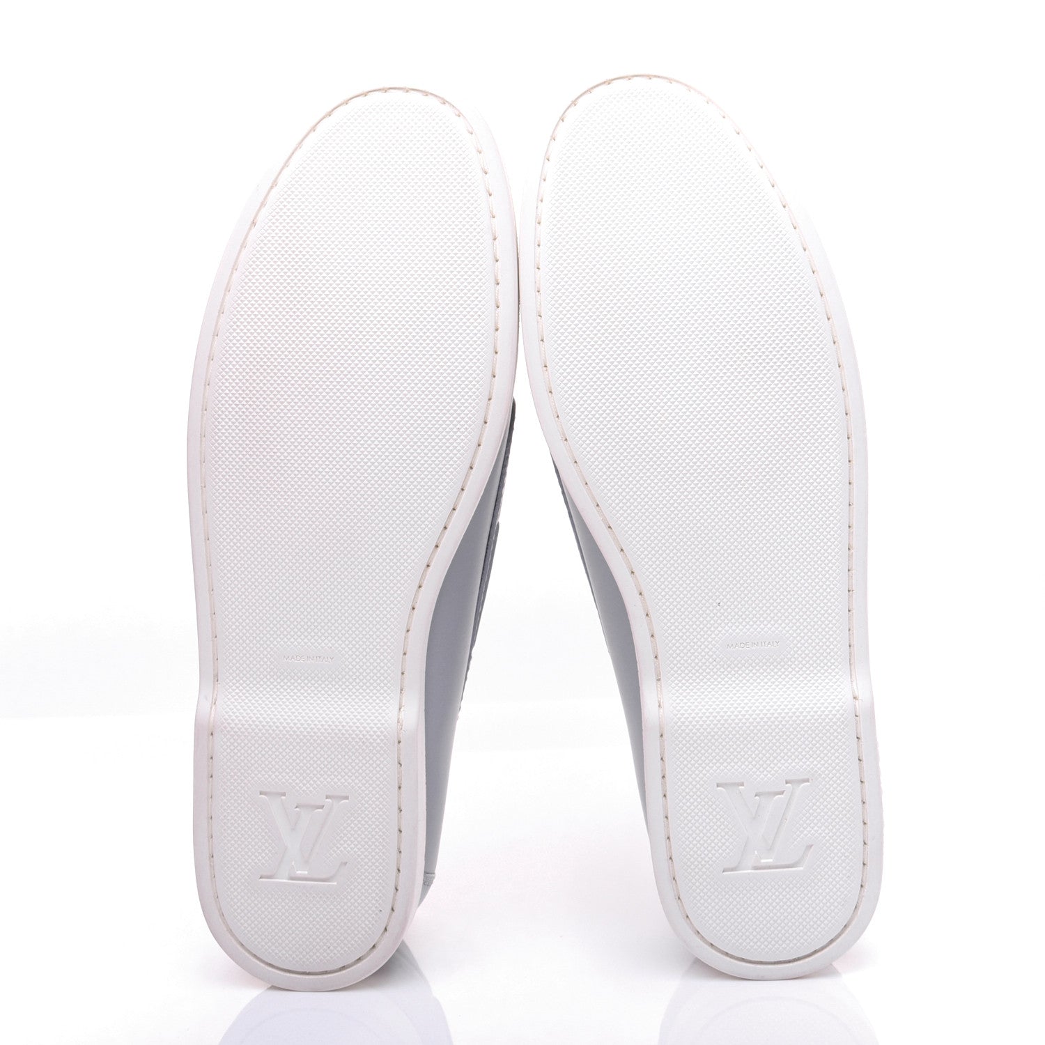 Louis Vuitton Damier Infini Mens Marina Bay Boat Shoes 11 Gris 7 of 12