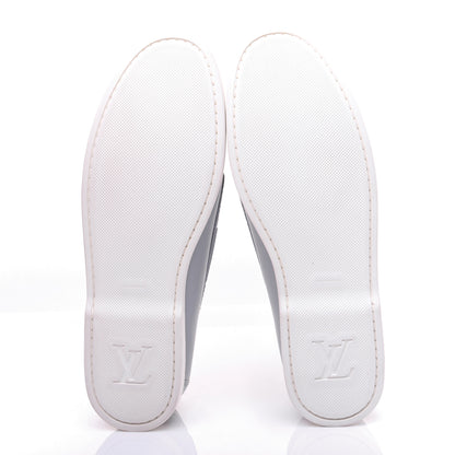 Louis Vuitton Damier Infini Mens Marina Bay Boat Shoes 11 Gris 7 of 12
