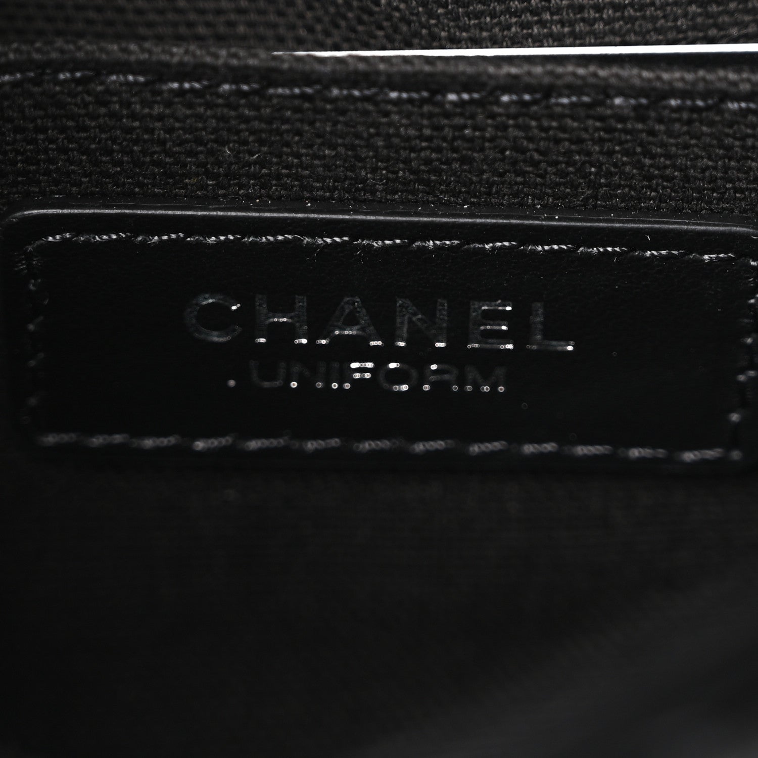 Chanel Calfskin Quilted CC Uniform Flap Belt Bag Black 5 of 10