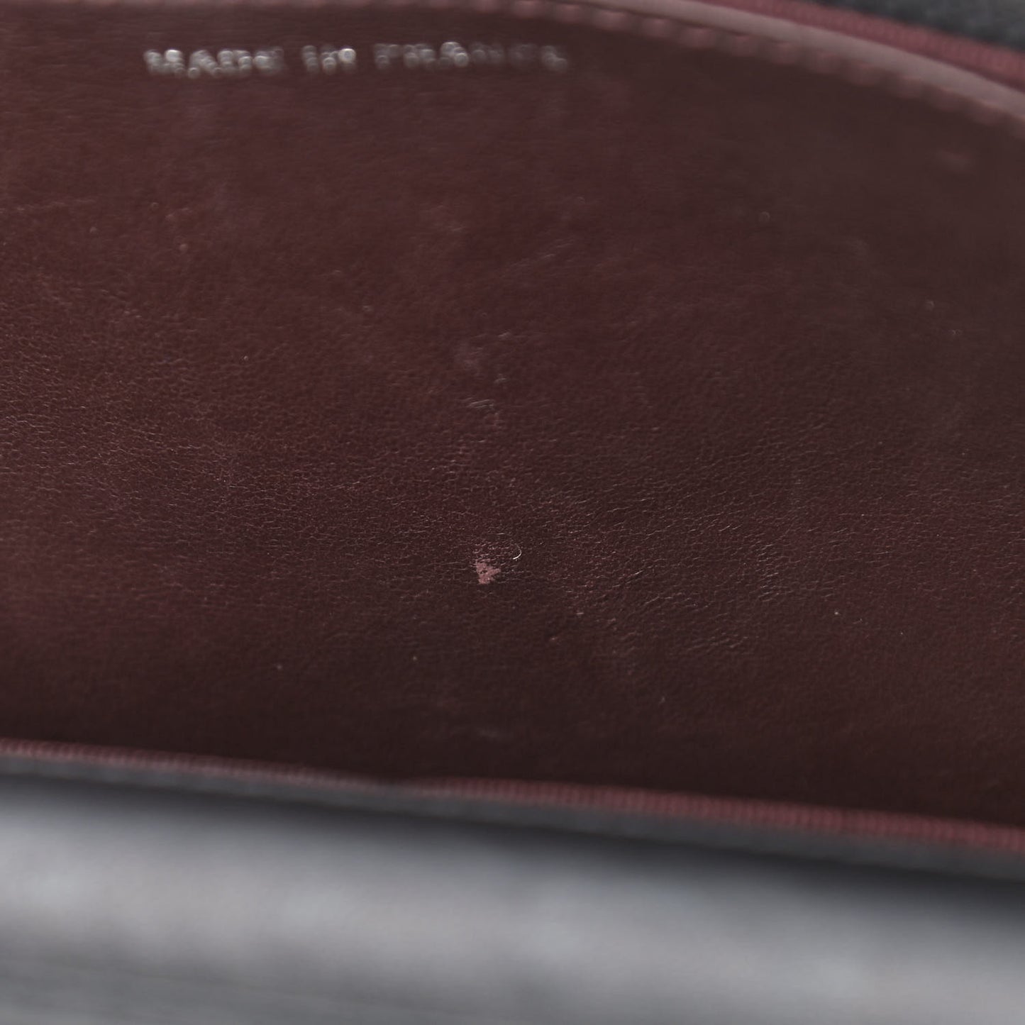 Lambskin Quilted Wallet On Chain WOC Black