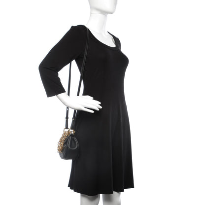 Chloe Calfskin Quilted Nano Drew Bijou Shoulder Bag Black 3 of 13