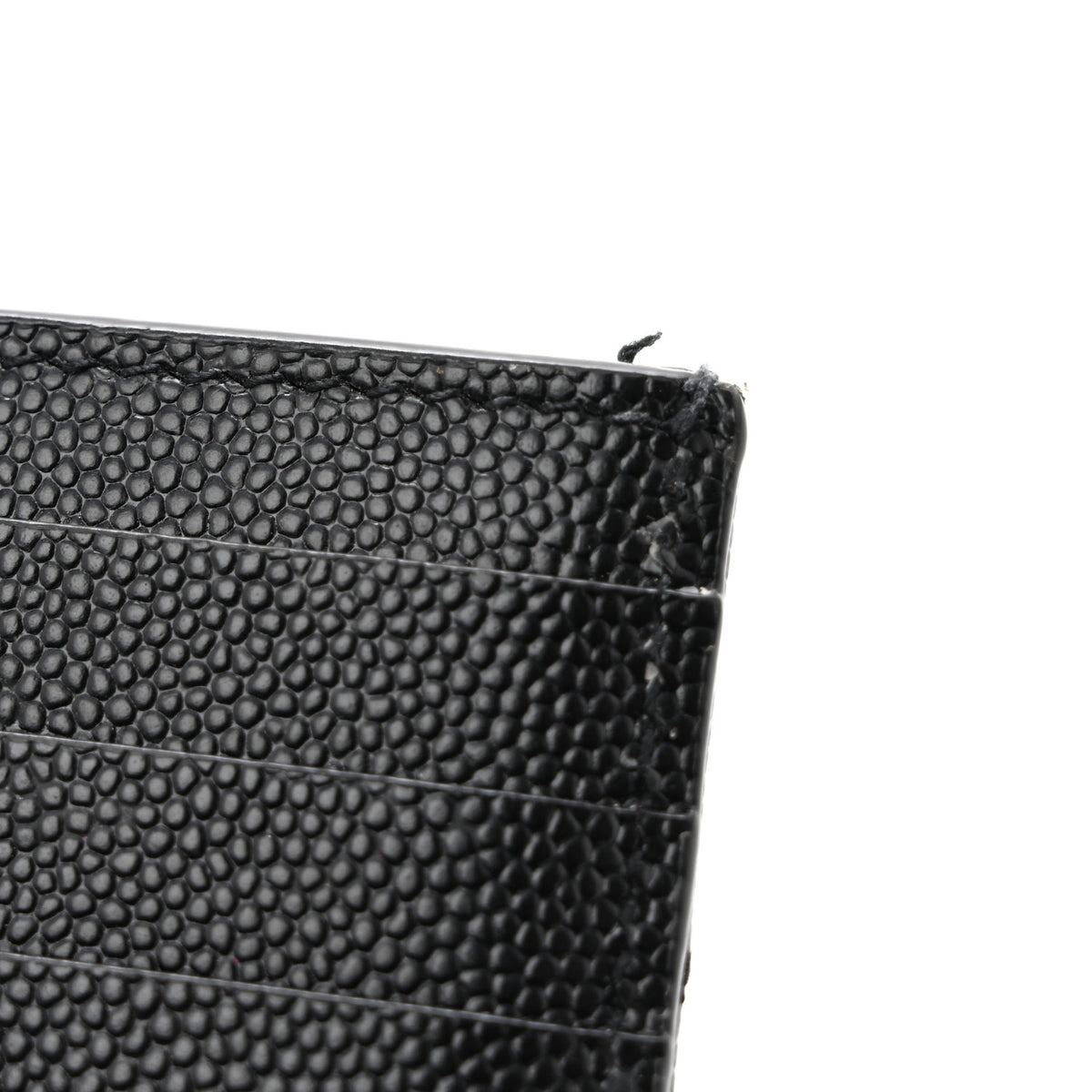 Grain De Poudre Matelasse Chevron Monochrome Fragments Zippered Card Case Black