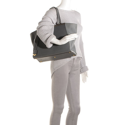Fendi Vitello Elite Large 3Jours Tote Grigio 2 of 13