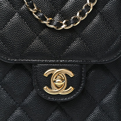 Chanel Caviar Quilted Classic Phone Holder Black 9 of 13