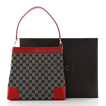 Gucci Monogram Shoulder Bag Dark Red 11 of 11