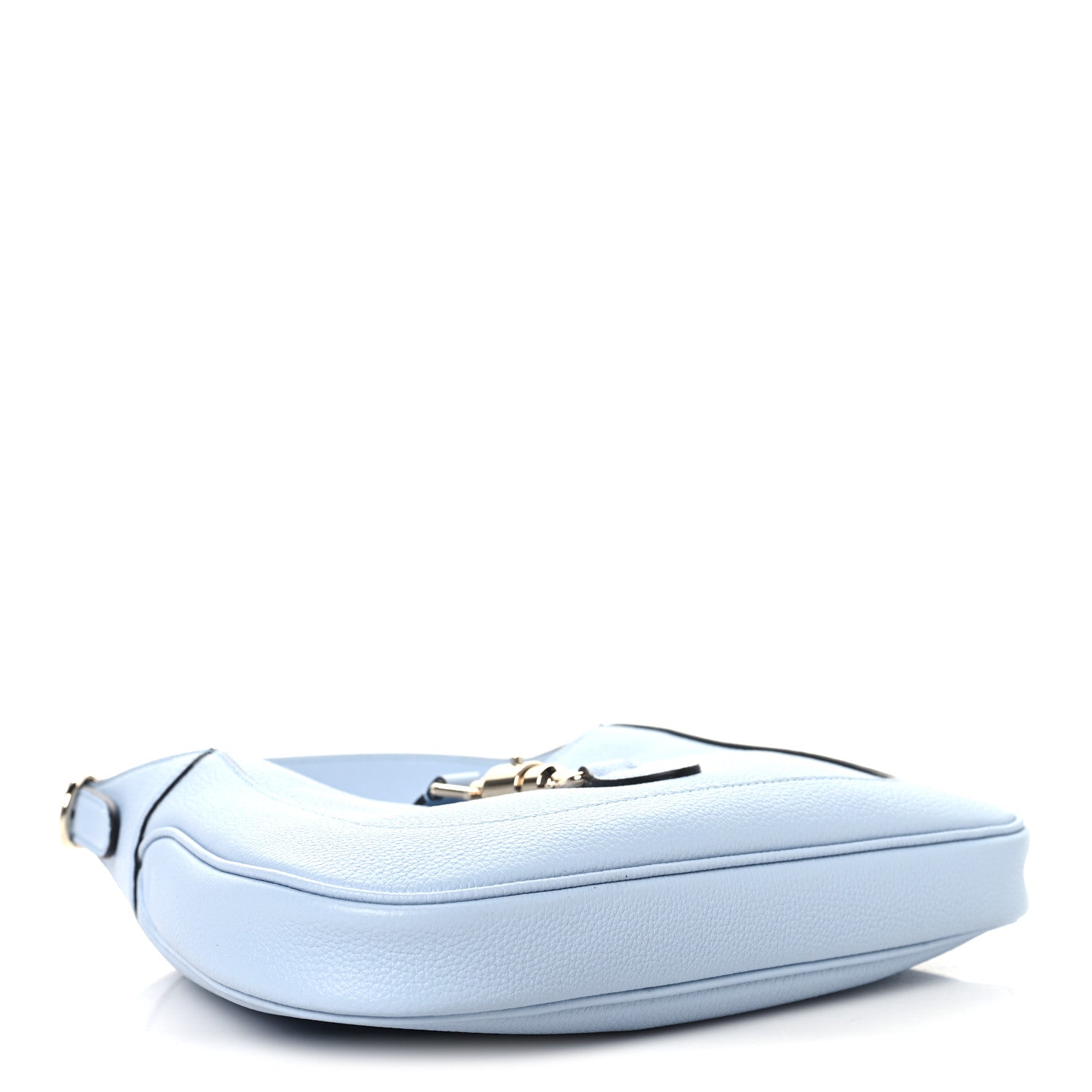 Gucci Grained Calfskin Mini Jackie 1961 Hobo Light Blue 4 of 10