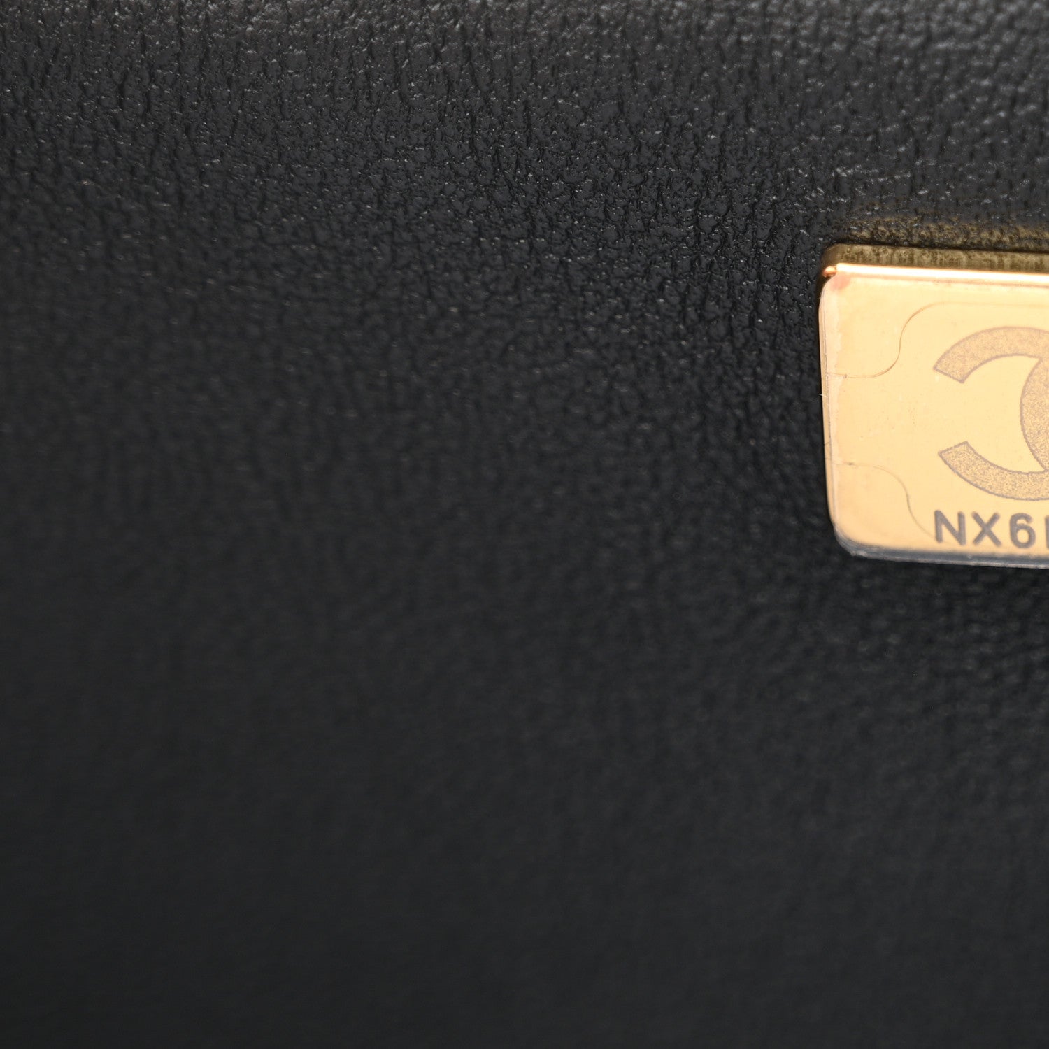 Chanel Lambskin Quilted Small Strass On Top Flap Bag Black 7 of 11