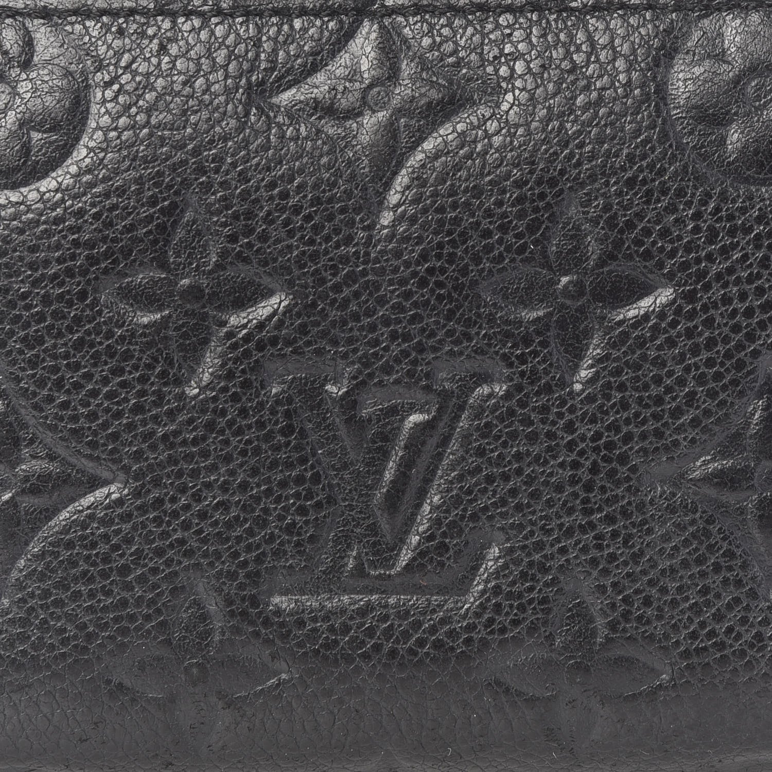 Louis Vuitton Empreinte Zippy Coin Purse Black 8 of 8