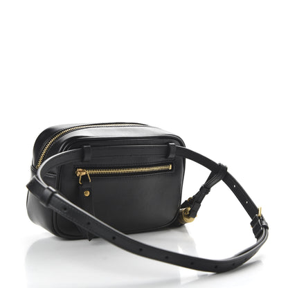 Saint Laurent Calfskin Matelasse Monogram Lou Belt Bag Black 3 of 9