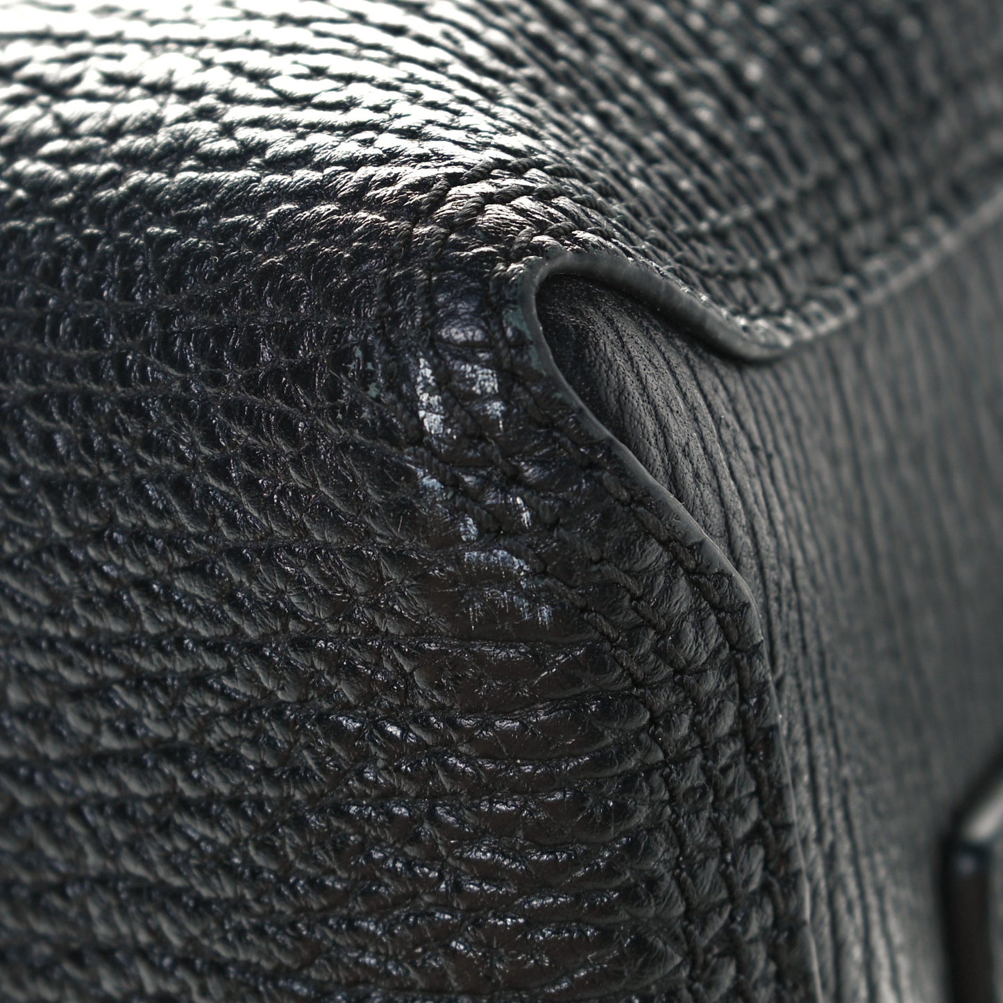 Textured Calfskin Mini Pashli Satchel Black