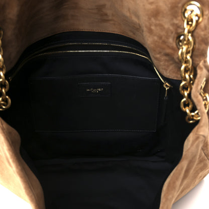 Saint Laurent Suede Matelasse Monogram Large Jamie 4.3 Snuff 5 of 10