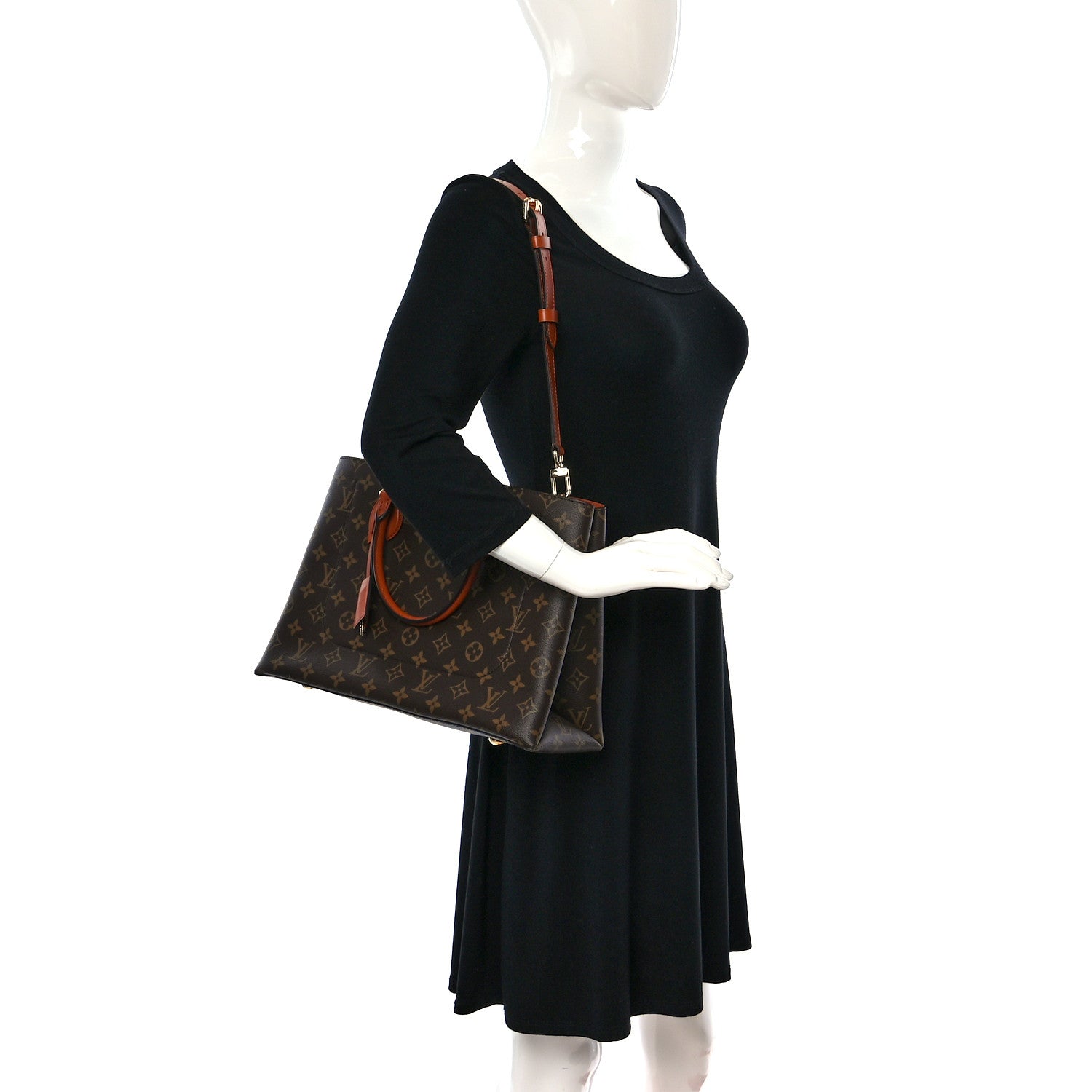 Louis Vuitton Monogram Flower Tote Caramel 2 of 8
