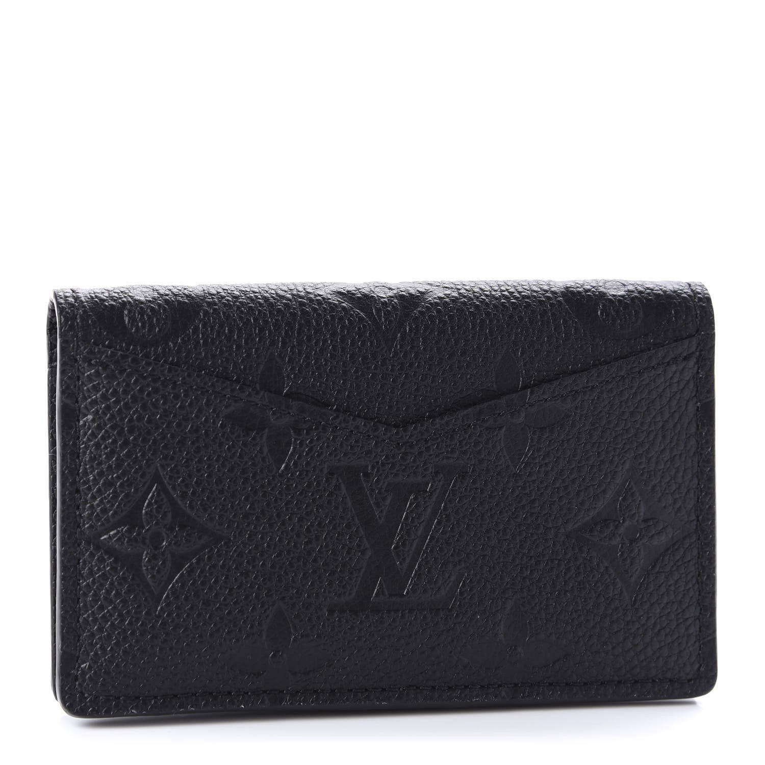 Louis Vuitton Empreinte Business Card Holder Black 3 of 9
