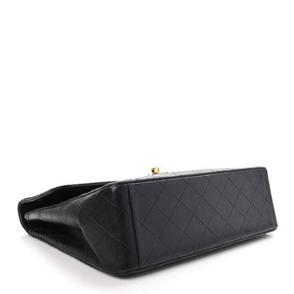 Chanel Lambskin Quilted XL Jumbo Single Flap Black 4 of 11