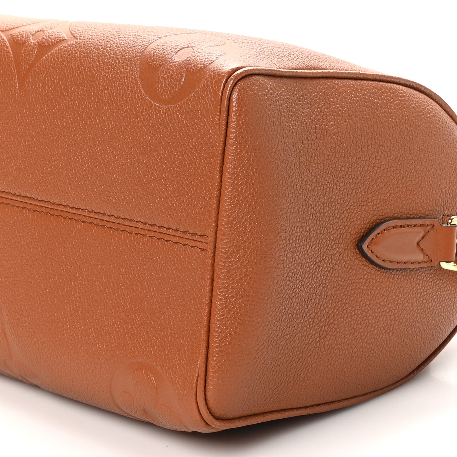 Louis Vuitton Empreinte Monogram Giant Speedy Bandouliere 25 Cognac 9 of 10