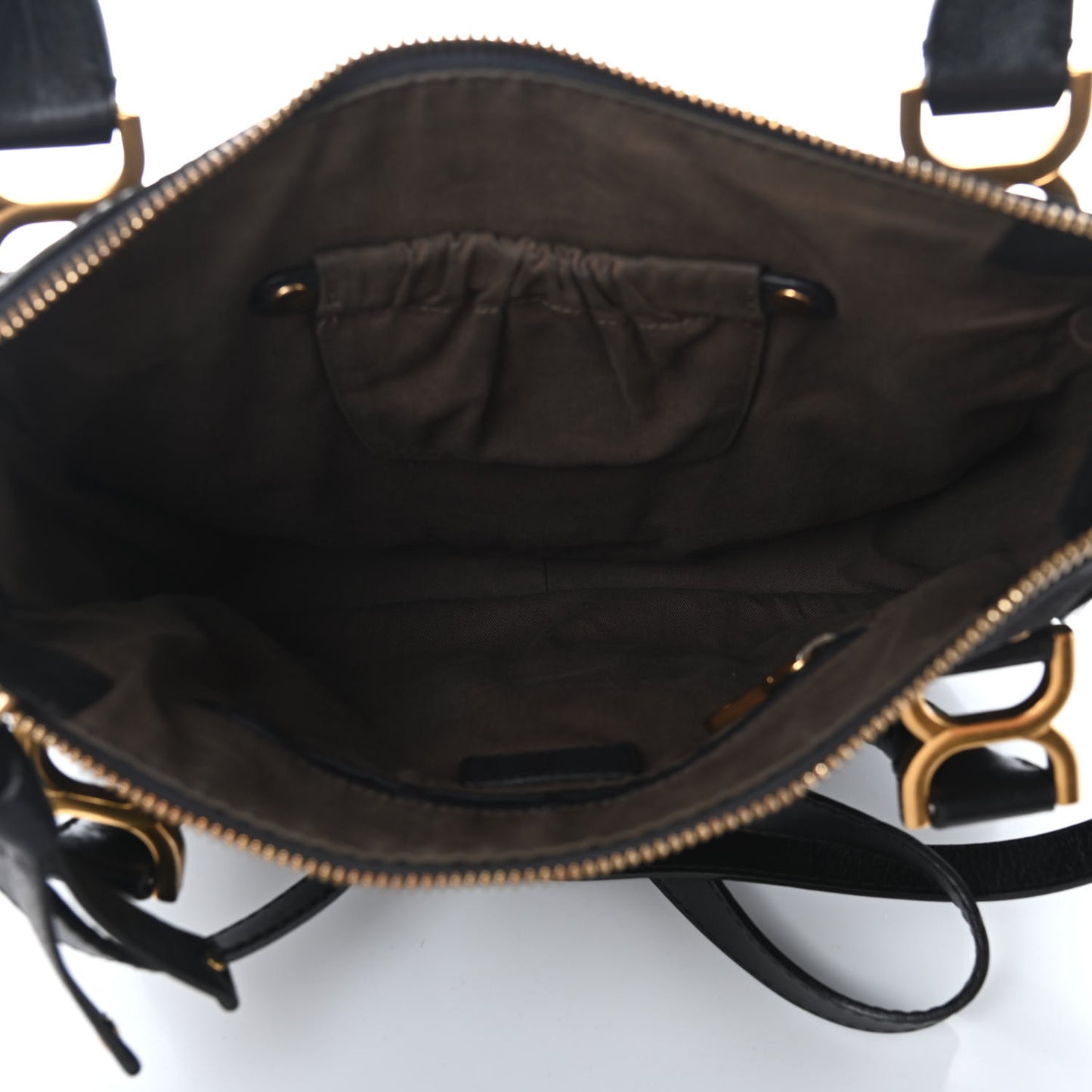 Calfskin Medium Marcie Satchel Black