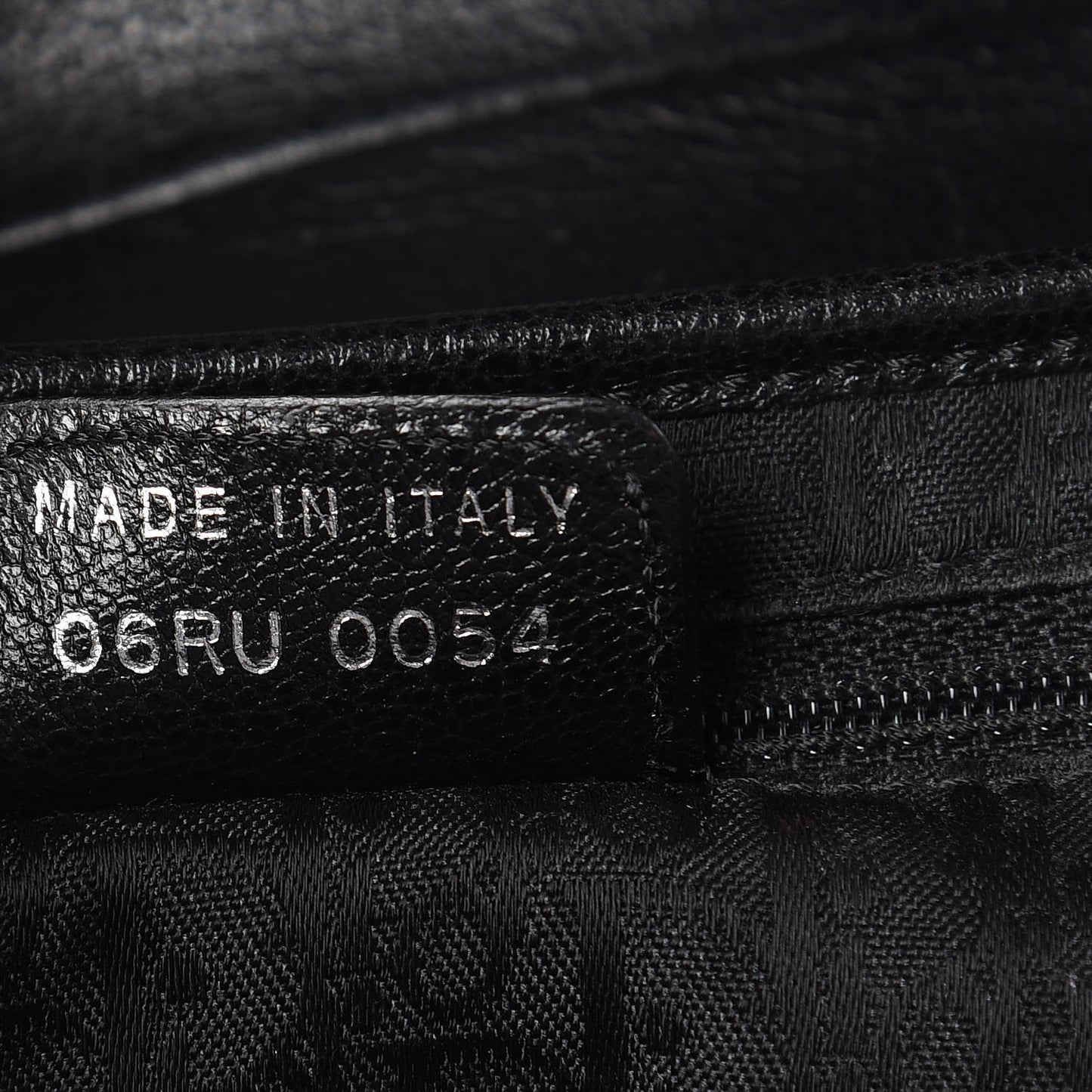 Calfskin Saddle Bag Black