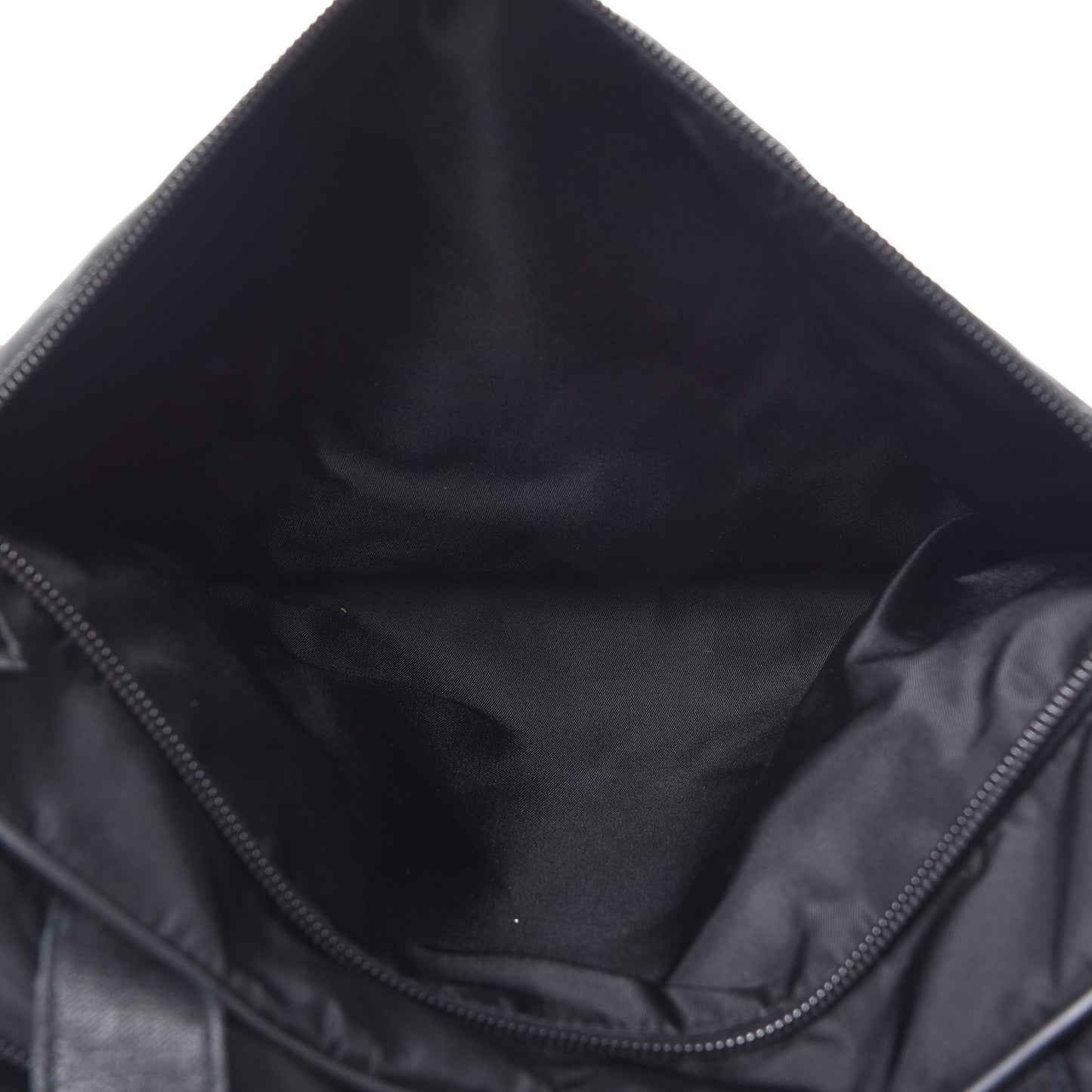 Tessuto Nylon Vela Diaper Bag Black
