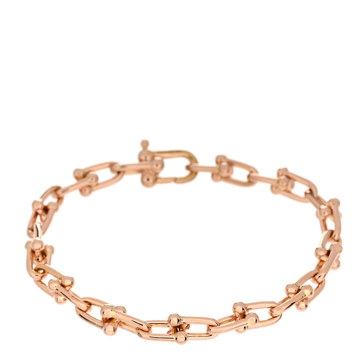 18K Rose Gold Small HardWear Link Bracelet