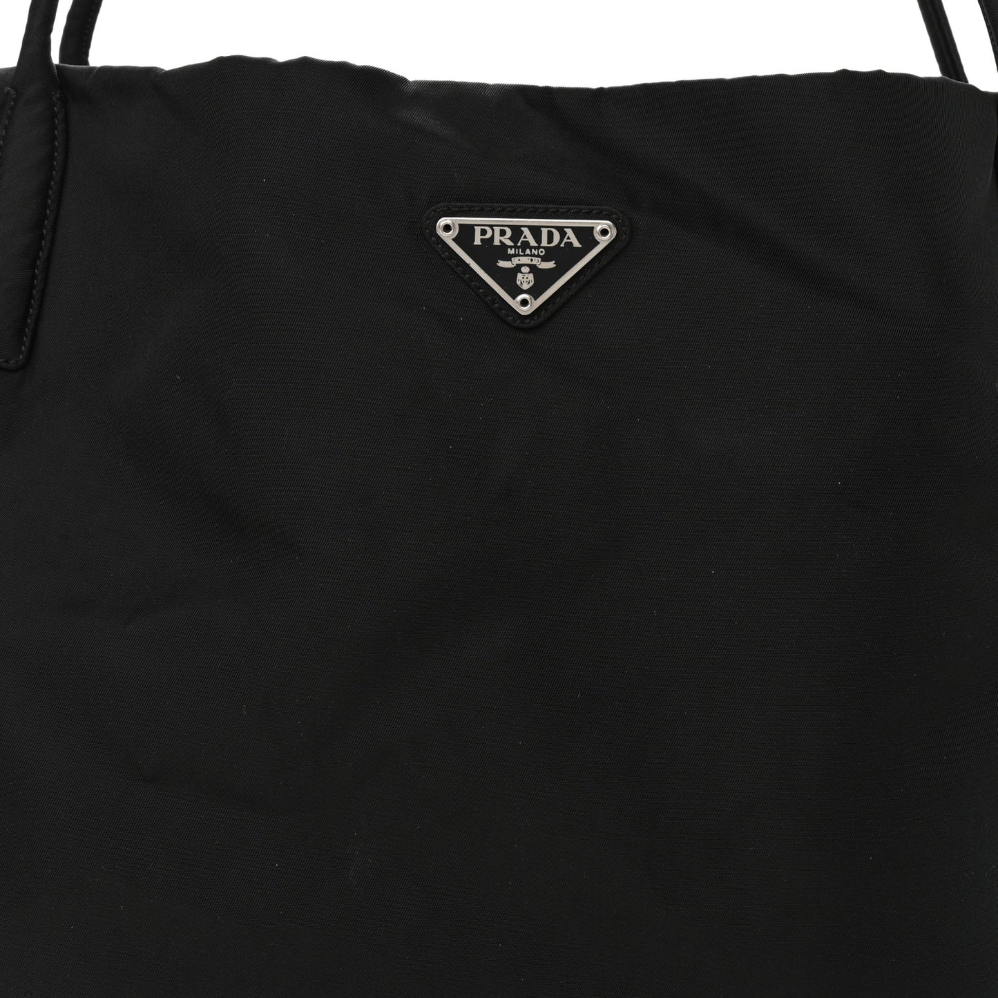 Nylon Vela Shoulder Bag Black