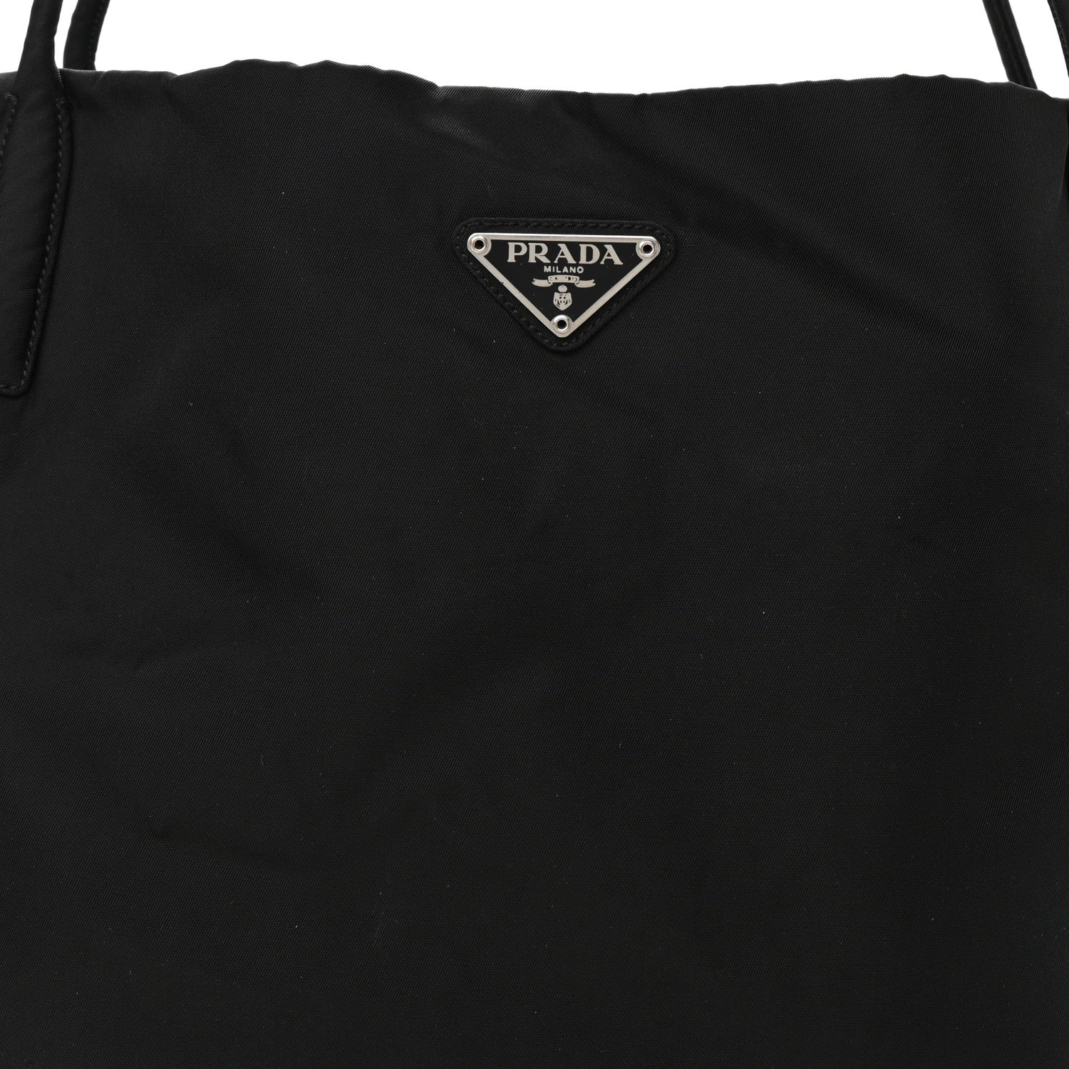 Prada Nylon Vela Shoulder Bag Black 8 of 11