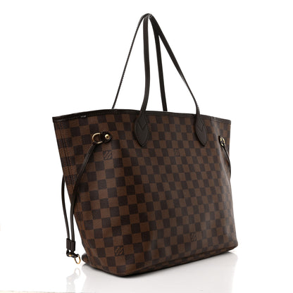 Louis Vuitton Damier Ebene Neverfull MM 3 of 12
