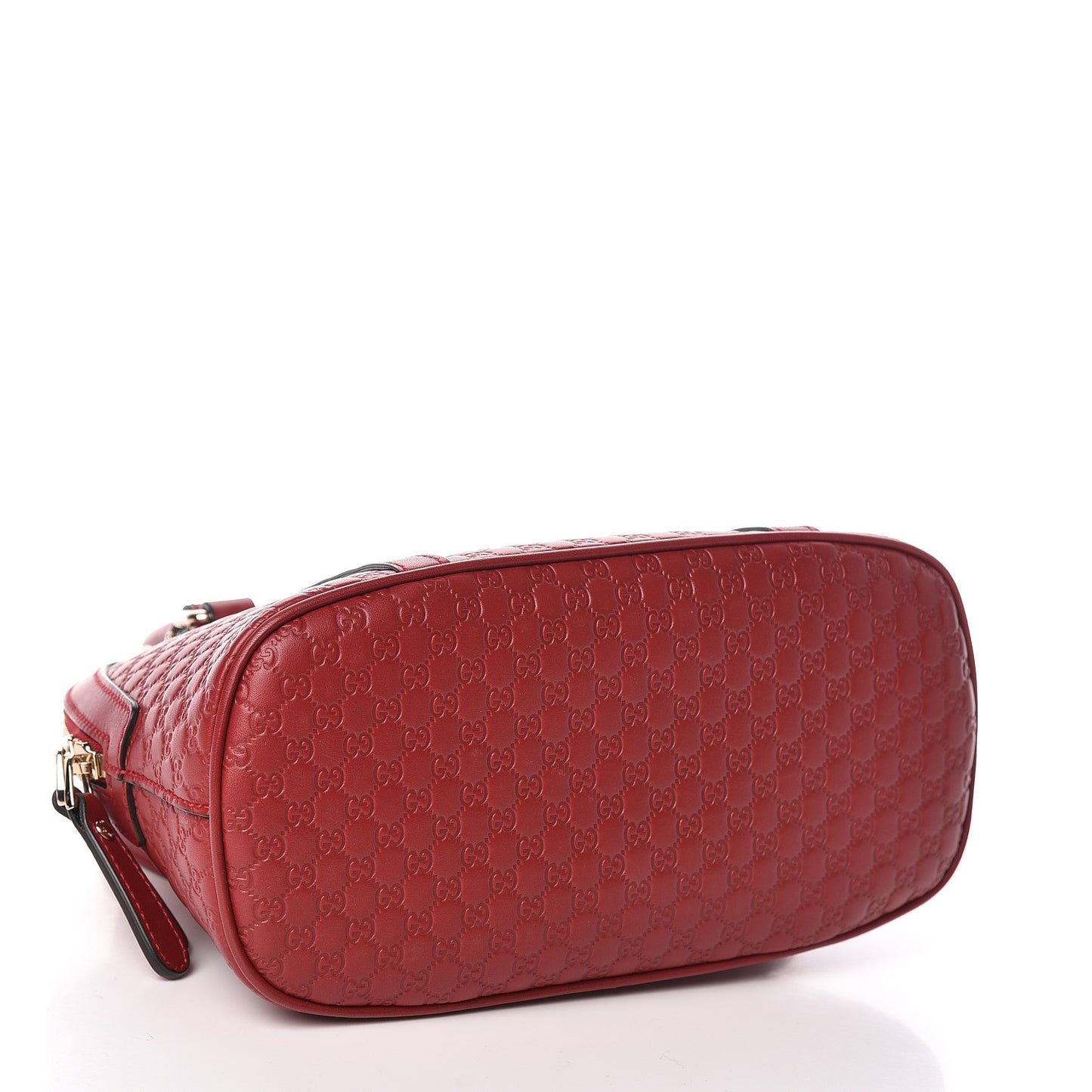 Soft Microguccissima Mini Dome Bag Rosso