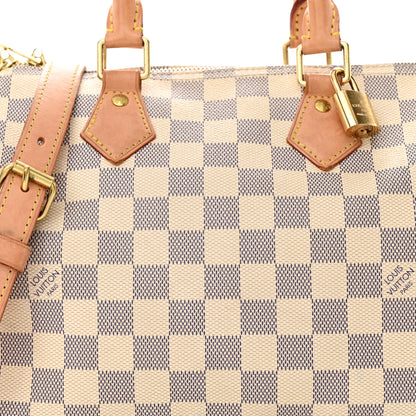 Louis Vuitton Damier Azur Speedy Bandouliere 25 9 of 19