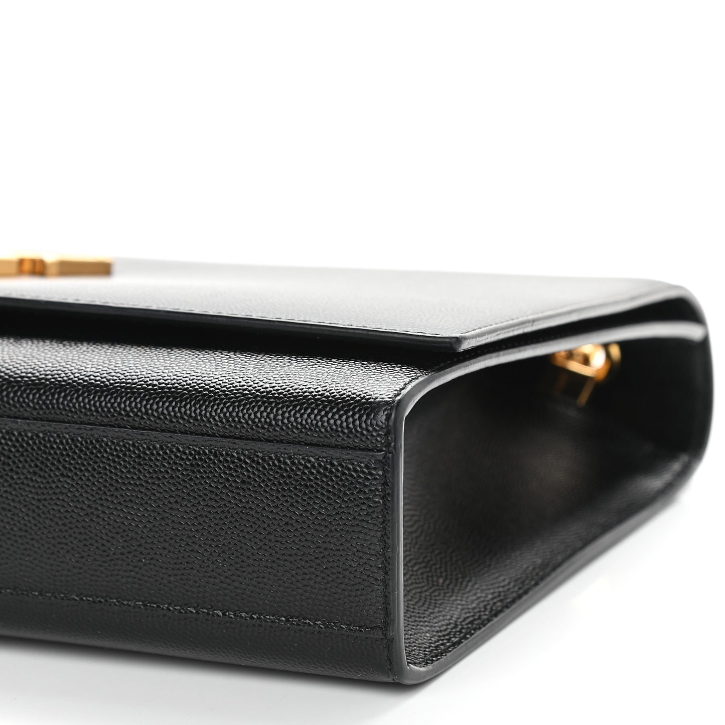 Grain De Poudre Large Classic Monogram Kate Satchel Black