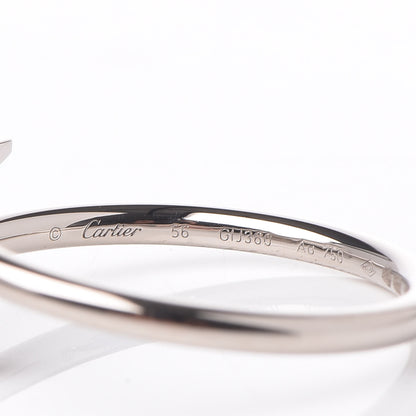Cartier 18K White Gold Small Juste Un Clou Ring 56 7.5 4 of 6