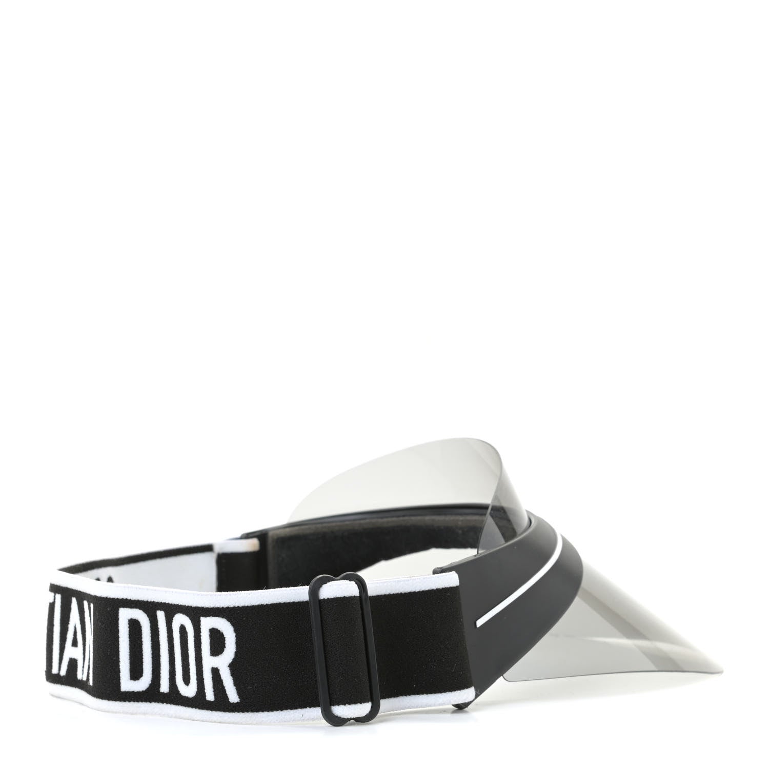 Christian Dior Mirrored DiorClub1 Sun Visor Black 4 of 8