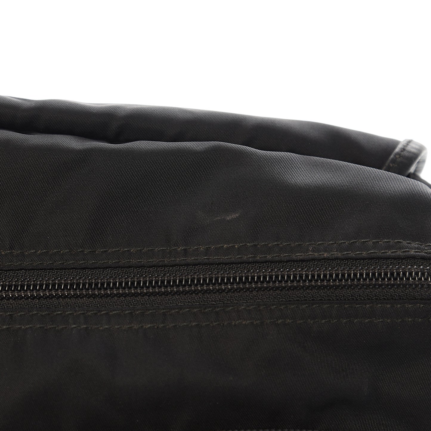 Nylon Vela Sport Messenger Bag Black